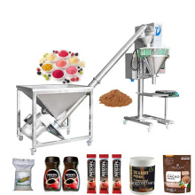 cover 10kg ~25 bag 20 kg coil pouch seasoning bs-130 horizontal bag powder packaging machine